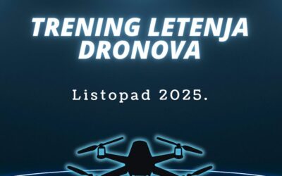 Trening letenja dronova – NOVO